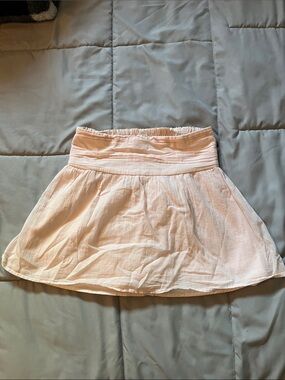abercrombie kids pale pink circle skirt